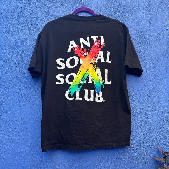 antisocial social club black tee - Picture 6 of 6